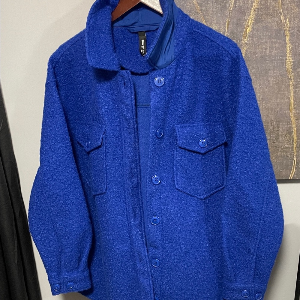 Brand new woman’s design lab Shacket 1x